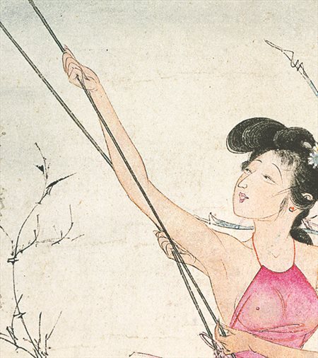 黔南-胡也佛的仕女画和最知名的金瓶梅秘戏图